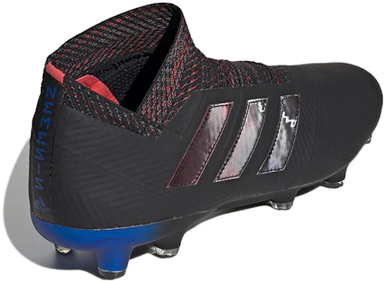Adidas Nemeziz 18+ Fg 耐磨防滑足球鞋 黑色 Shop Adidas Nemeziz 18+ Fg 耐磨防滑足球鞋 黑色
