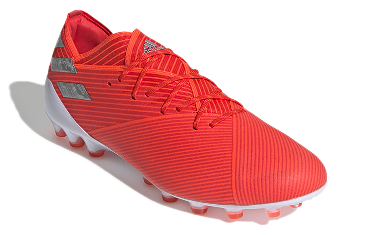 adidas Nemeziz 19.1 AG Soccer Cleats 'Red White' 圖 3