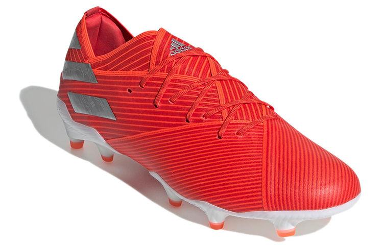 Lookbook adidas Nemeziz 19.1 FG 'Merah Aktif Perak' F34408