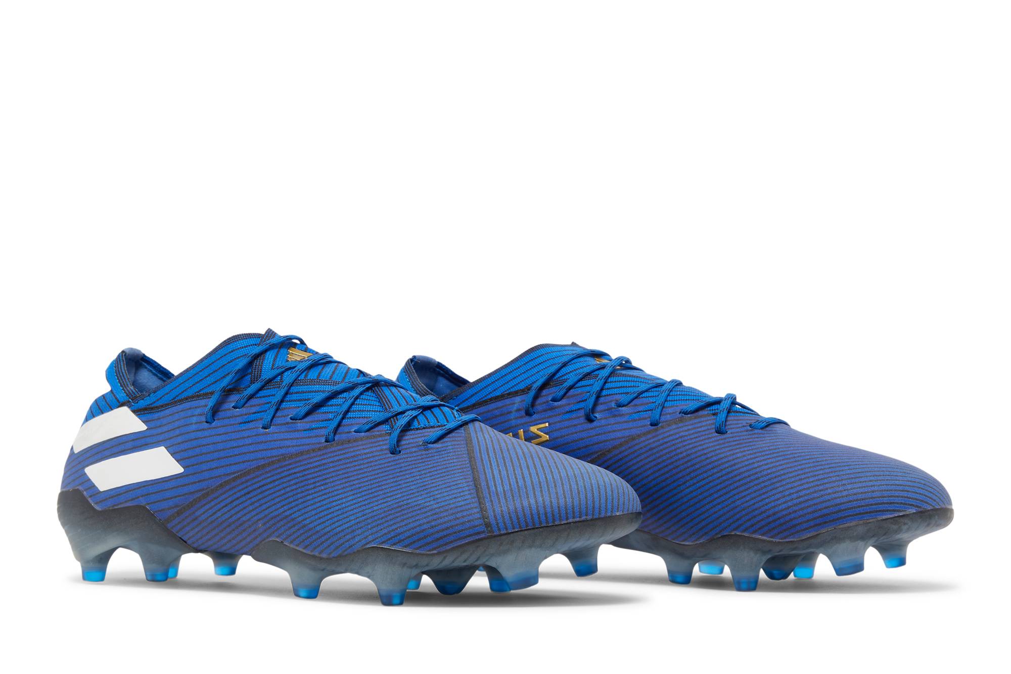 Cheap アディダス ネメシス 19.1 FG "テンションテープ" ブルー F34410