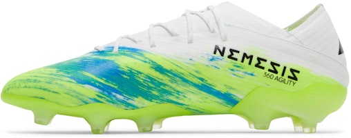 阿迪达斯Nemeziz 19.1 Fg 白绿黑 Lookbook 阿迪达斯Nemeziz 19.1 Fg 白绿黑