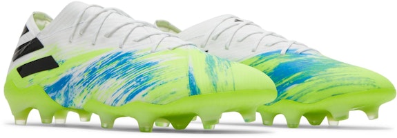 阿迪达斯Nemeziz 19.1 Fg 白绿黑 Cheap 阿迪达斯Nemeziz 19.1 Fg 白绿黑