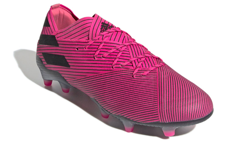 Lookbook adidas Nemeziz 19.1 FG Pink Hitam 'Shock Pink' F34407