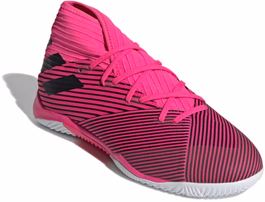 adidas Nemeziz 19.3 'Pink Black White' F34411 Lookbook adidas Nemeziz 19.3 'Pink Black White' F34411