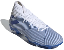 adidas Nemeziz 19.3 FG 'Blanco Nube Royal' EG7202 Lookbook adidas Nemeziz 19.3 FG 'Blanco Nube Royal' EG7202