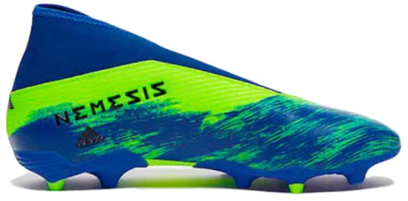 adidas Nemeziz 19.3 Fg 人造草坪防滑透氣足球鞋 藍綠黑 Order adidas Nemeziz 19.3 Fg 人造草坪防滑透氣足球鞋 藍綠黑