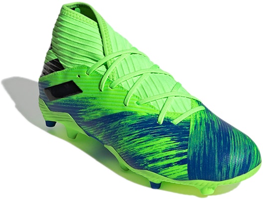 adidas Nemeziz 19.3 FG 'Signal Green Royal Blue' FV3988 Lookbook adidas Nemeziz 19.3 FG 'Signal Green Royal Blue' FV3988
