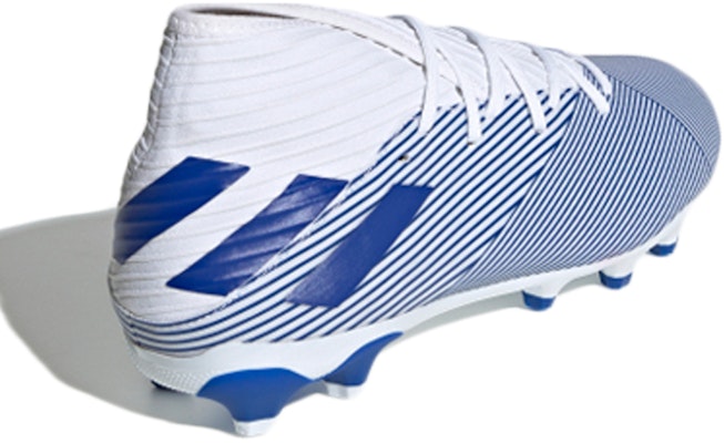 adidas Nemeziz 19.3 MG 'White Blue' EG7215 Lookbook adidas Nemeziz 19.3 MG 'White Blue' EG7215
