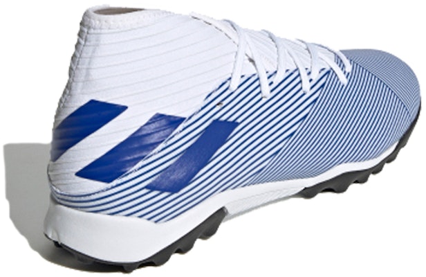 adidas NEMEZIZ 19.3 TF Turf 'White Blue' EG7228 Lookbook adidas NEMEZIZ 19.3 TF Turf 'White Blue' EG7228