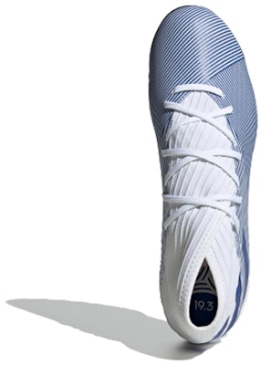 adidas NEMEZIZ 19.3 TF Turf 'White Blue' EG7228 Shop adidas NEMEZIZ 19.3 TF Turf 'White Blue' EG7228