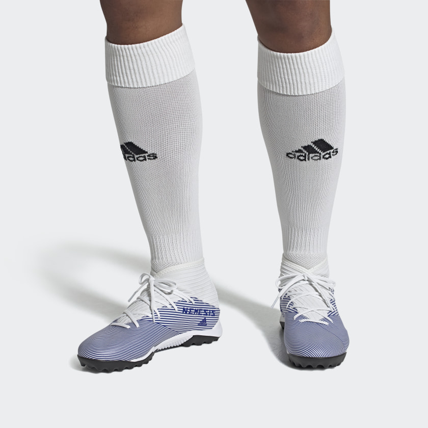 Details for adidas NEMEZIZ 19.3 TF Turf ''Wit Blauw'' EG7228