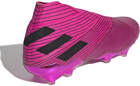adidas Nemeziz 19+ FG 亮粉紅 Shop adidas Nemeziz 19+ FG 亮粉紅