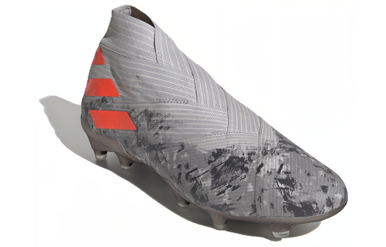 Order アディダス ネメシス 19+ FG グレー/ソーラーオレンジ EF8280