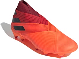 愛迪達 Nemeziz 19+ 專業足球鞋 拼色 橘黑 Lookbook 愛迪達 Nemeziz 19+ 專業足球鞋 拼色 橘黑
