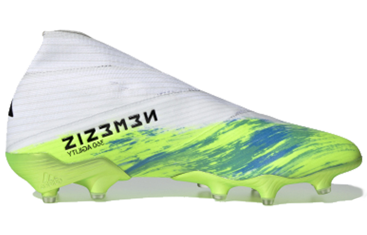Order adidas Nemeziz 19+ FG ''Wit Signal Green'' Voetbalschoenen EG7318
