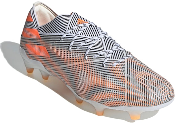adidas Nemeziz.1 Firm Ground 'Black Orange' FW7327 Lookbook adidas Nemeziz.1 Firm Ground 'Black Orange' FW7327