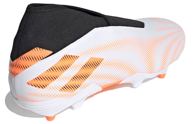 Shop adidas Nemeziz.3 硬地無鞋帶 橙黑色