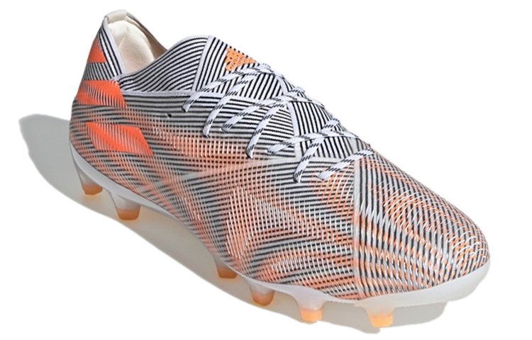 Lookbook adidas Nemeziz .1 AG Rumput Sintetis 'Putih Oranye Hitam' FY0814