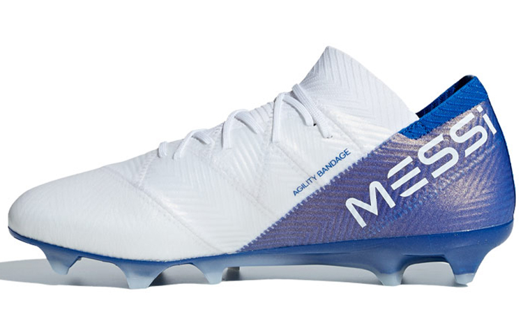 Buy アディダス ネメシス メッシ 18.1 FG 白/青 DB2088