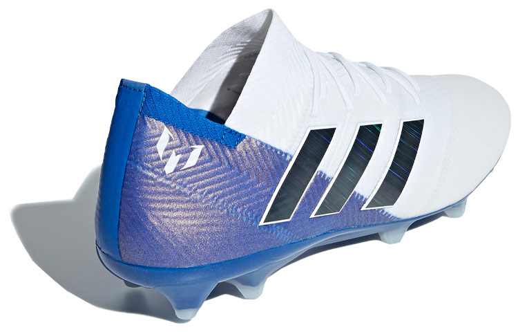Shop アディダス ネメシス メッシ 18.1 FG 白/青 DB2088