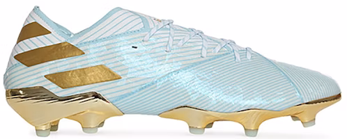 adidas Nemeziz Messi 19.1 FG 15 Year 'Bold Aqua Gold' EE7849 adidas Nemeziz Messi 19.1 FG 15 Year 'Bold Aqua Gold' EE7849