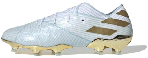 adidas Nemeziz Messi 19.1 FG 15 Year 'Bold Aqua Gold' EE7849 adidas Nemeziz Messi 19.1 FG 15 Year 'Bold Aqua Gold' EE7849