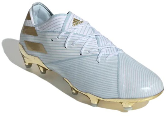 adidas Nemeziz Messi 19.1 FG 15 Year 'Bold Aqua Gold' EE7849 Lookbook adidas Nemeziz Messi 19.1 FG 15 Year 'Bold Aqua Gold' EE7849