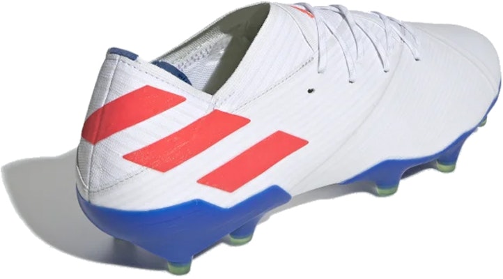 adidas Nemeziz Messi 19.1 FG 'Putih Merah Biru' F34402 Lookbook adidas Nemeziz Messi 19.1 FG 'Putih Merah Biru' F34402