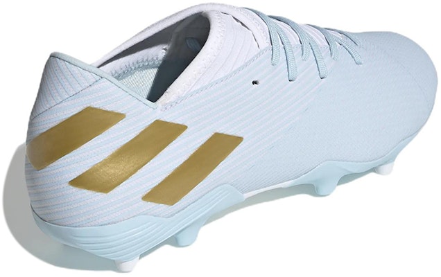 adidas Nemeziz Messi 19.3 低筒抗磨足球鞋 淺藍色 Shop adidas Nemeziz Messi 19.3 低筒抗磨足球鞋 淺藍色