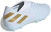 Shop adidas Nemeziz Messi 19.3 低筒抗磨足球鞋 淺藍色