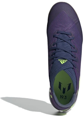 adidas Nemeziz Messi 19.3 IN 'Tech Indigo Signal Green' EF1812 Shop adidas Nemeziz Messi 19.3 IN 'Tech Indigo Signal Green' EF1812