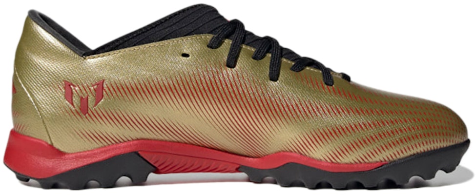 adidas Nemeziz Messi.3 Turf 耐磨防滑 低筒足球鞋 黑金 Order adidas Nemeziz Messi.3 Turf 耐磨防滑 低筒足球鞋 黑金