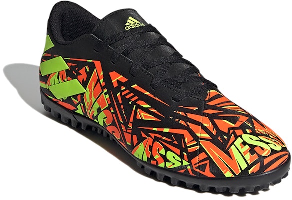 adidas Nemeziz Messi .4 TF Turf 'Black Orange Yellow' FW7432 Lookbook adidas Nemeziz Messi .4 TF Turf 'Black Orange Yellow' FW7432