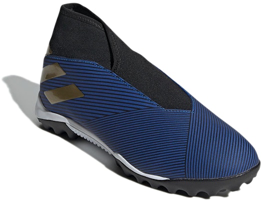 adidas Nemeziz Tango 19.3 Tanpa Tali TF 'Navy Gold Metallic' EF0387 Lookbook adidas Nemeziz Tango 19.3 Tanpa Tali TF 'Navy Gold Metallic' EF0387