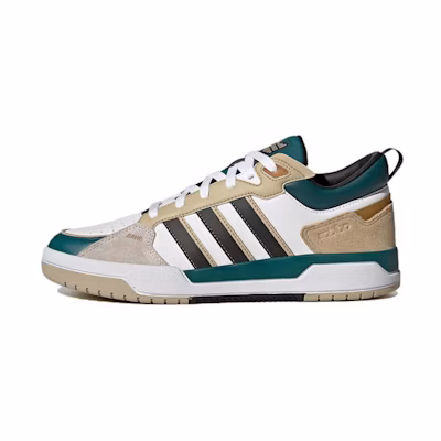 adidas neo 100DB 'White Bluegreen Light Brown'