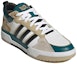 Lookbook adidas neo 100DB 'Putih Hijau Biru Coklat Muda' GX7145