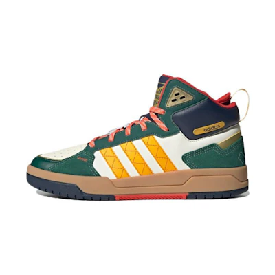 adidas neo 100DB 'White Green Brown'