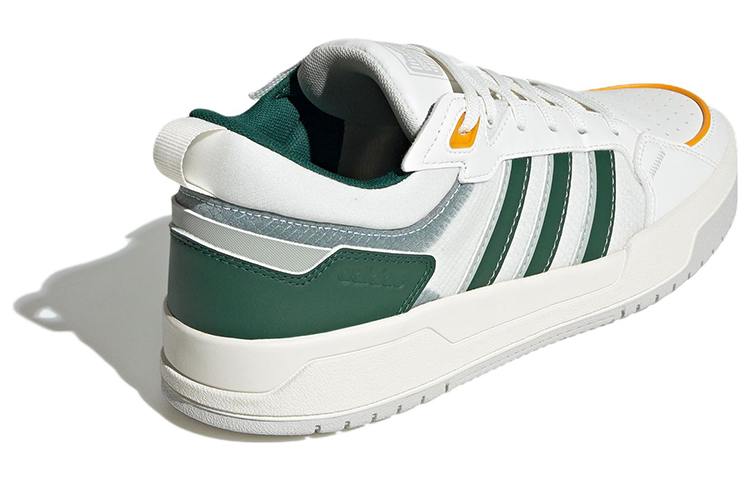 Adidas Neo 100DB Basketball Shoes 'Chalk White College Green' 圖 4