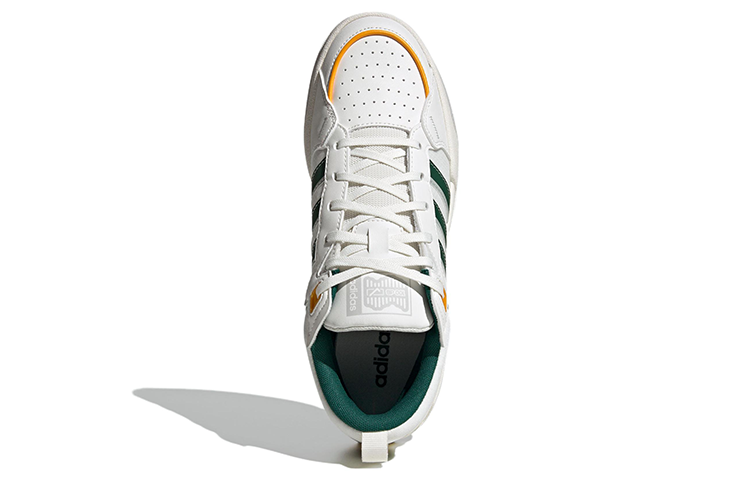 Adidas Neo 100DB Basketball Shoes 'Chalk White College Green' 圖 5