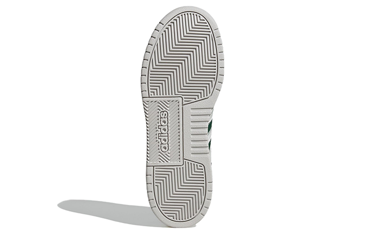 Adidas Neo 100DB Basketball Shoes 'Chalk White College Green' 圖 6