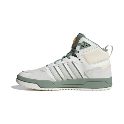 adidas Neo 100DB Basketball Shoes 'Grey White Olive Green'