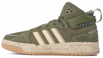 adidas NEO 100DB Mid 'Green Creamyellow' HP6896 adidas NEO 100DB Mid 'Green Creamyellow' HP6896