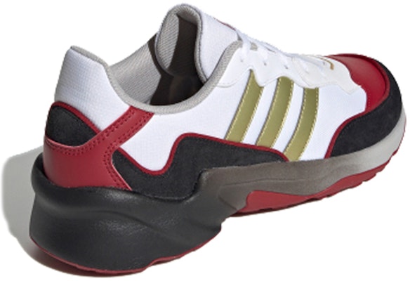 adidas neo 20-20 Fx 'White Red Black' FV6103 Lookbook adidas neo 20-20 Fx 'White Red Black' FV6103