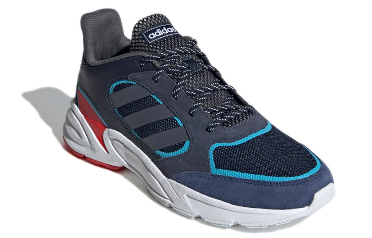 Lookbook adidas neo 90s Valasion ''Blauw Zwart Wit'' EG8397