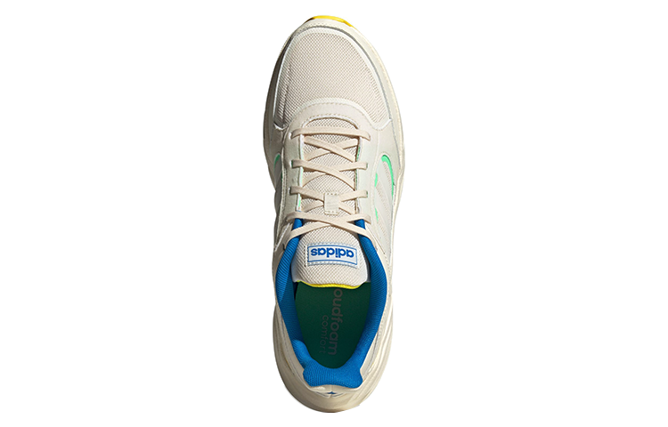 Shop adidas neo 90S VALASION 'Crema Azul Verde' HP6766