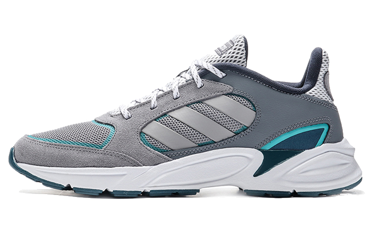 adidas neo 90s Valasion 'Grey White Green' EE9898