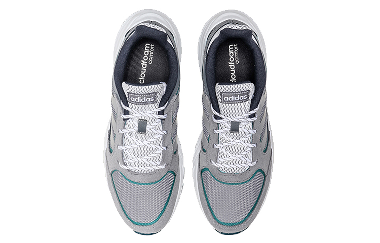 Shop adidas neo 90s Valasion 'Gris Blanco Verde' EE9898