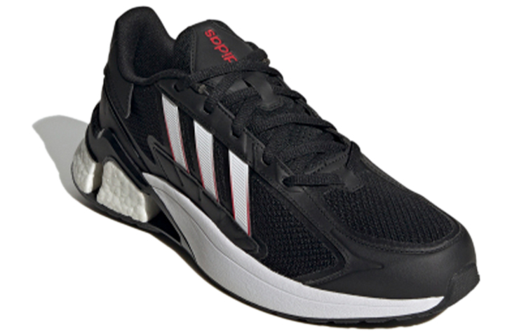 Lookbook アディダス ネオ A3 ブースト 黒白赤 FZ3549