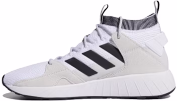 adidas neo adidas QUEStarSTRIKE MID 'White Gray Black' F97654 adidas neo adidas QUEStarSTRIKE MID 'White Gray Black' F97654
