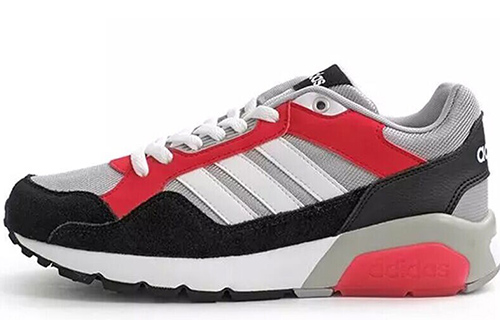 adidas neo adidas Run9tis 'Grey Black Red' BB9860